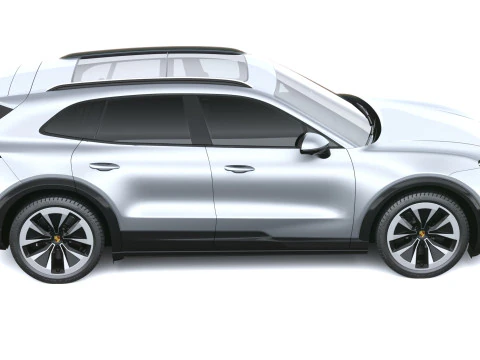Porsche Cayenne Electric 2027 3D Model