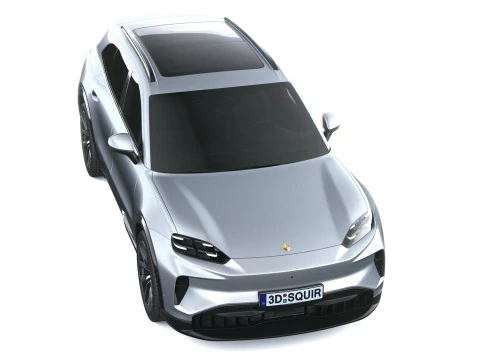 Porsche Cayenne Electric 2027 3D Model