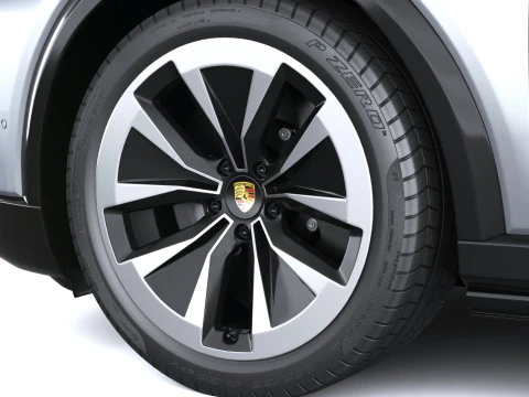 Porsche Cayenne Electric 2027 3D Model