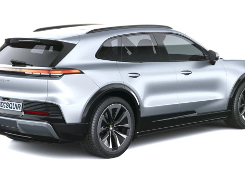 Porsche Cayenne Electric 2027 3D Model