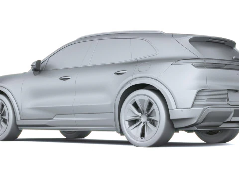 Porsche Cayenne Electric 2027 3D Model