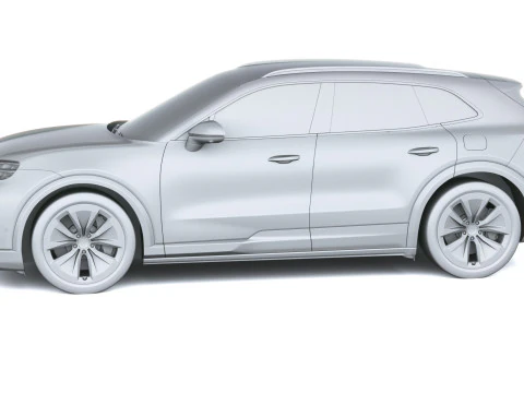 Porsche Cayenne Electric 2027 3D Model
