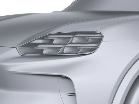 Porsche Cayenne Electric 2027 3D Model