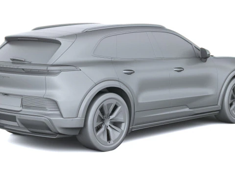 Porsche Cayenne Electric 2027 3D Model