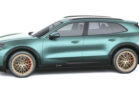 Porsche Cayenne Turbo El&eacute;trico 2027 Modelo 3D