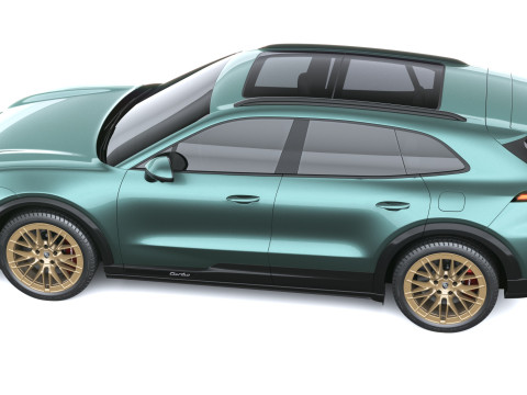 Porsche Cayenne Turbo El&eacute;trico 2027 Modelo 3D