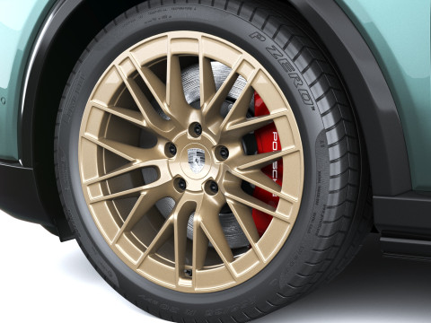 Porsche Cayenne Turbo El&eacute;trico 2027 Modelo 3D