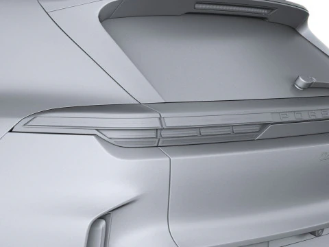 Porsche Cayenne Turbo Elettrica 2027 Modello 3D