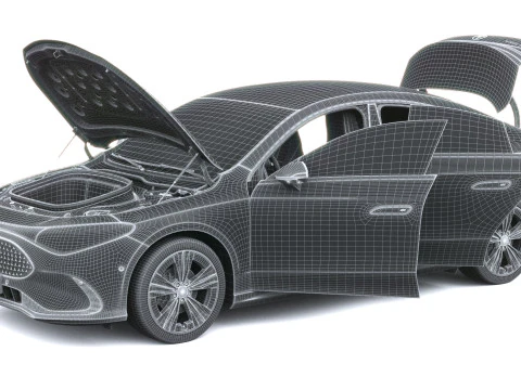 Mercedes-Benz CLA B&aacute;sico 2026 Modelo 3D