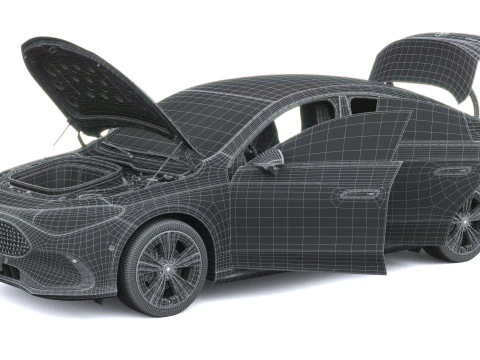 Mercedes-Benz CLA B&aacute;sico 2026 Modelo 3D