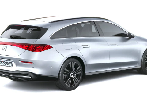 Mercedes-Benz CLA Basic Shooting Brake 2026 Modello 3D
