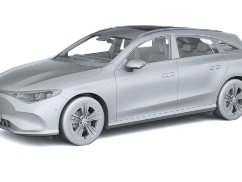 Mercedes-Benz CLA Basic Shooting Brake 2026 Modello 3D