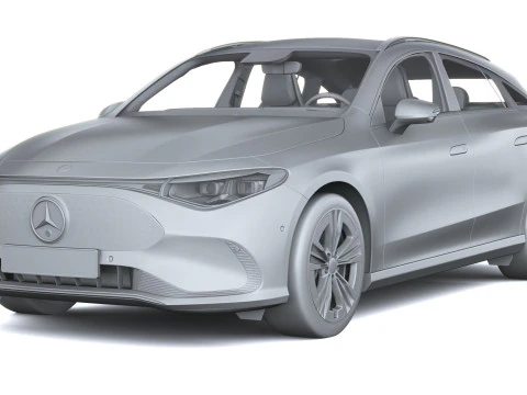 Mercedes-Benz CLA Basic Shooting Brake 2026 Modello 3D