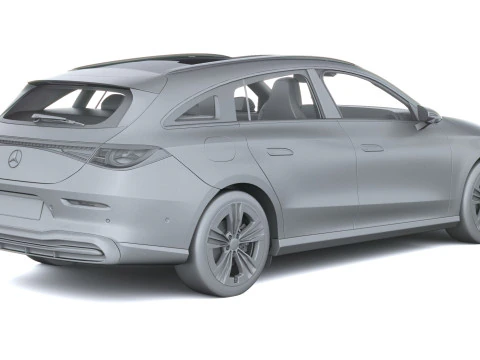Mercedes-Benz CLA Basic Shooting Brake 2026 Modello 3D