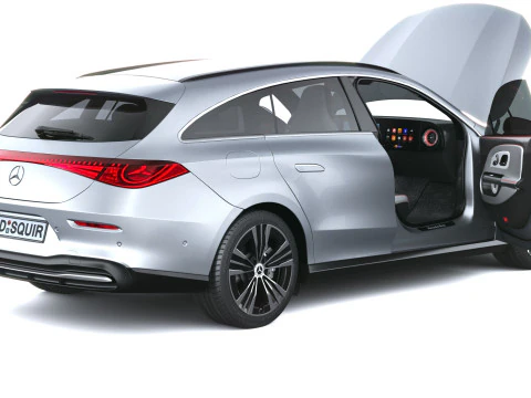 Mercedes-Benz CLA Basic Shooting Brake 2026 Modello 3D