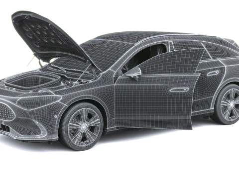 Mercedes-Benz CLA Basic Shooting Brake 2026 Modello 3D