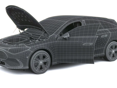 Mercedes-Benz CLA Basic Shooting Brake 2026 Modello 3D