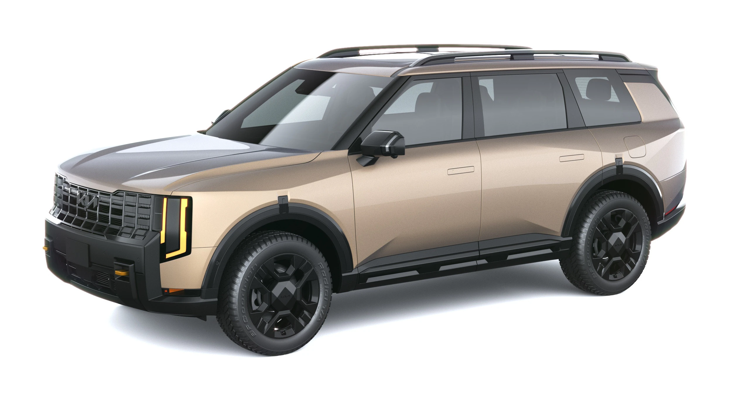 Kia Telluride X-Pro 2027 Modello 3D .c4d .max .obj .3ds .fbx .stl .blend