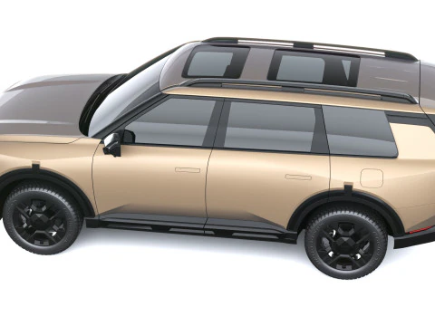 Kia Telluride X-Pro 2027 Modello 3D