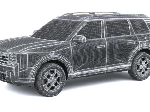 Kia Telluride X-Pro 2027 Modello 3D