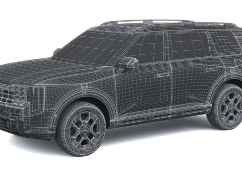 Kia Telluride X-Pro 2027 Modello 3D