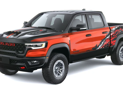 Ram 1500 SRT TRX 2027 Modelo 3D