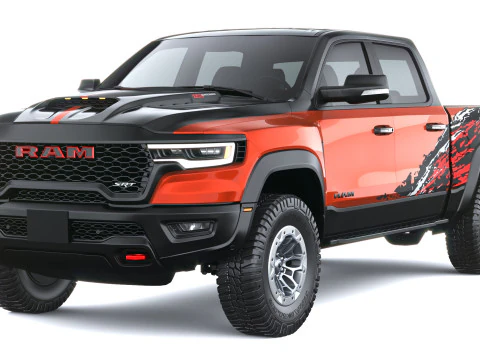Ram 1500 SRT TRX 2027 Modelo 3D