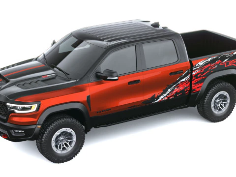 Ram 1500 SRT TRX 2027 Modelo 3D