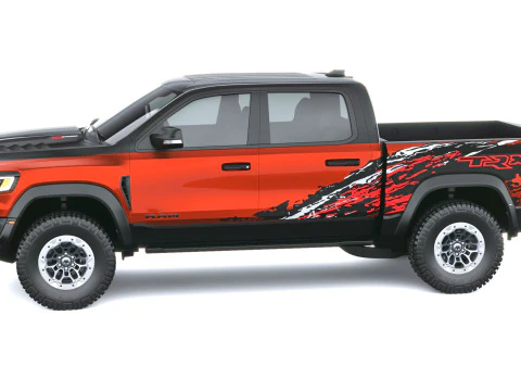 Ram 1500 SRT TRX 2027 Modelo 3D