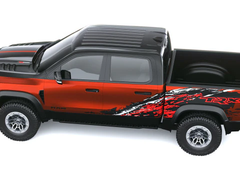 Ram 1500 SRT TRX 2027 Modelo 3D