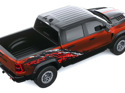 Ram 1500 SRT TRX 2027 Modelo 3D