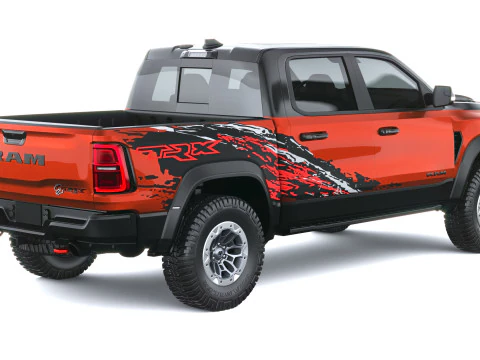 Ram 1500 SRT TRX 2027 Modelo 3D