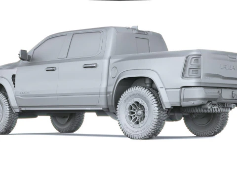 Ram 1500 SRT TRX 2027 Modelo 3D