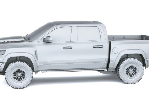 Ram 1500 SRT TRX 2027 Modelo 3D