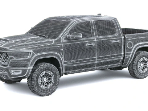 Ram 1500 SRT TRX 2027 Modelo 3D