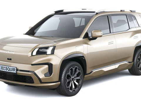 GAC Aion V 2025 3D Model