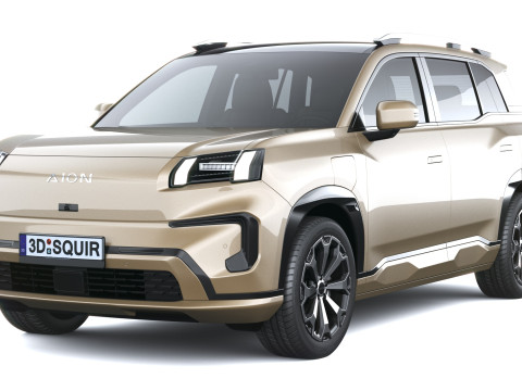 GAC Aion V 2025 3D Model