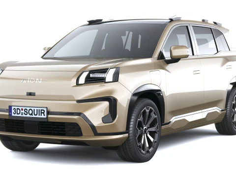 GAC Aion V 2025 3D Model