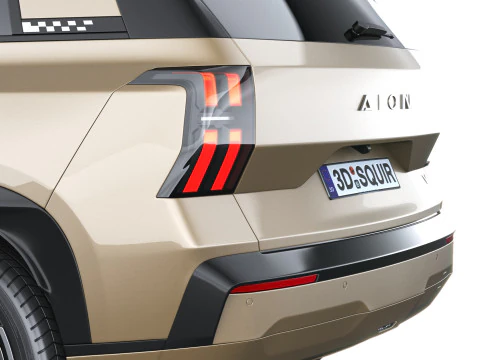 GAC Aion V 2025 3D Model