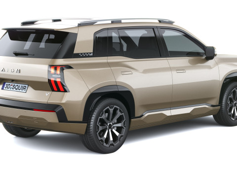 GAC Aion V 2025 3D Model