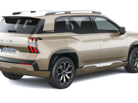 GAC Aion V 2025 3D Model