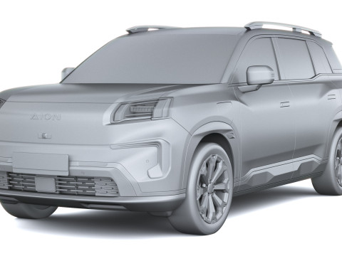 GAC Aion V 2025 3D Model