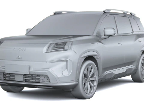 GAC Aion V 2025 3D Model