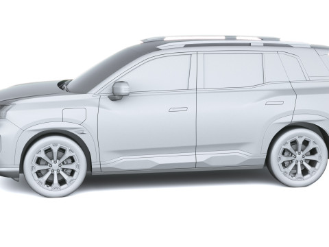 GAC Aion V 2025 3D Model