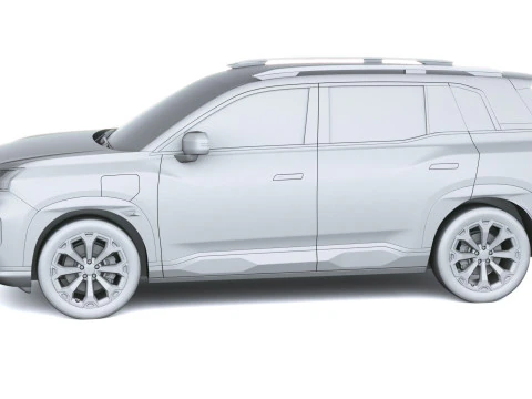 GAC Aion V 2025 3D Model