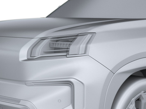 GAC Aion V 2025 3D Model