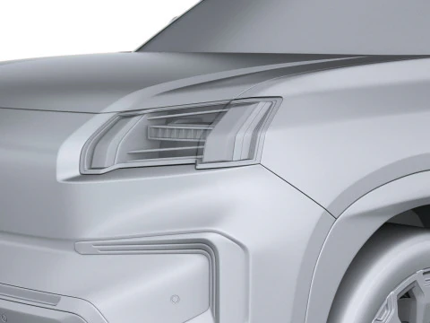 GAC Aion V 2025 3D Model