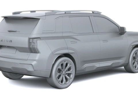 GAC Aion V 2025 3D Model