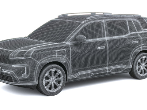 GAC Aion V 2025 3D Model