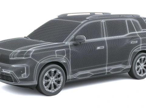GAC Aion V 2025 3D Model
